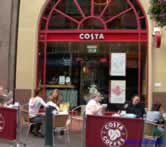 Costa Coffee shop Albion Place Leeds