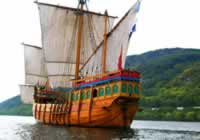 The Matthew sailing