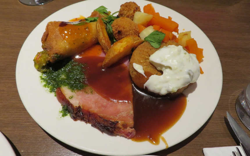 Ramada Belfast Hotel  Example Meal