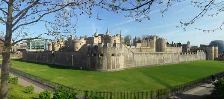 Tower of London North West Corner