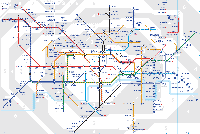 London Rail & Tube Map