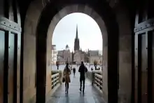 Exiting through the Main Gatehouse