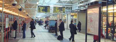 Leeds Bus Station interior