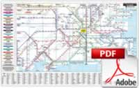 London & the South East Map