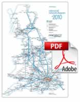 National Rail Network Map All Stations