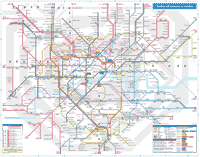 Oyster rail services Map